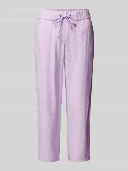 Spodnie materiałowe o skróconym kroju regular fit model ‘Pia’ Toni Dress