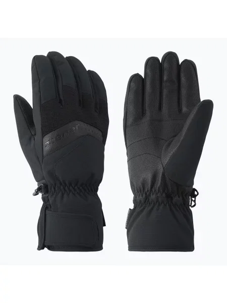 Mănuși de schi ZIENER Gabino black/red negru