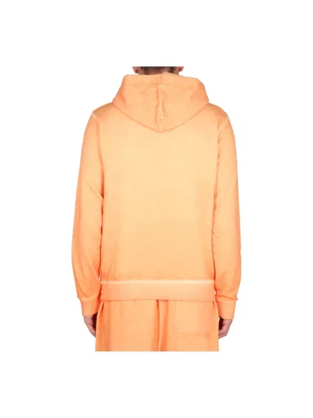 Bluza z kapturem Marcelo Burlon pomarańczowa