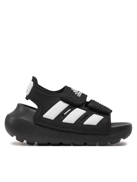 Adidas Sandały Altaswim Sandals Kids czarny
