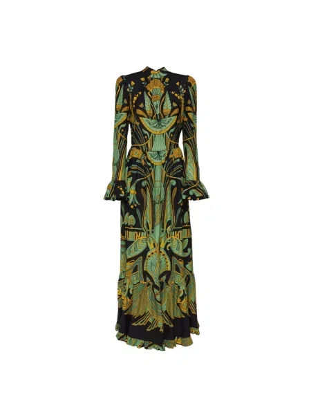 Wielobarwność sukienka wieczorowa La Doublej