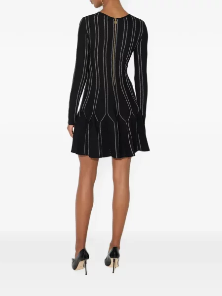Rochie mini Elisabetta Franchi tricotate negru