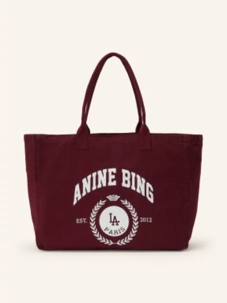 Shopper kabelka Anine Bing bílá
