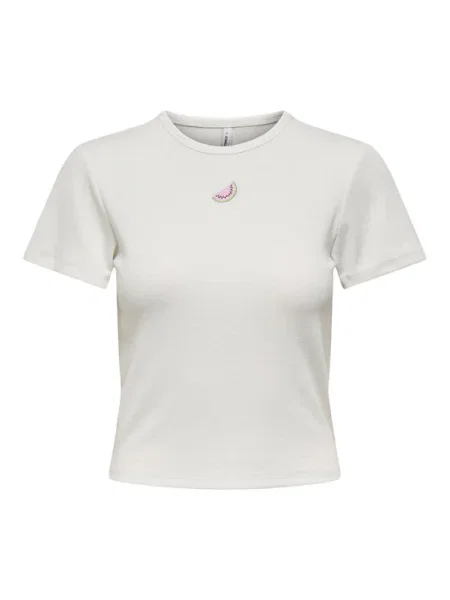 ONLY Tricou Daniella alb