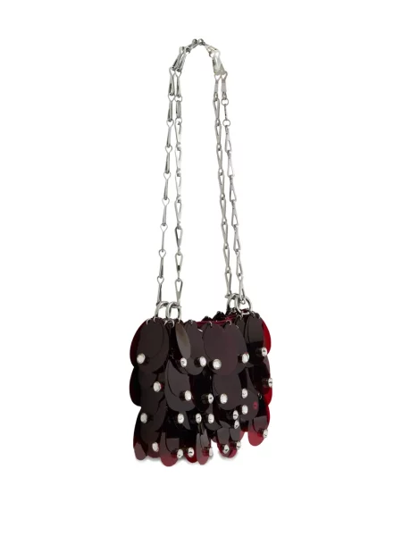 Колие Rabanne червено