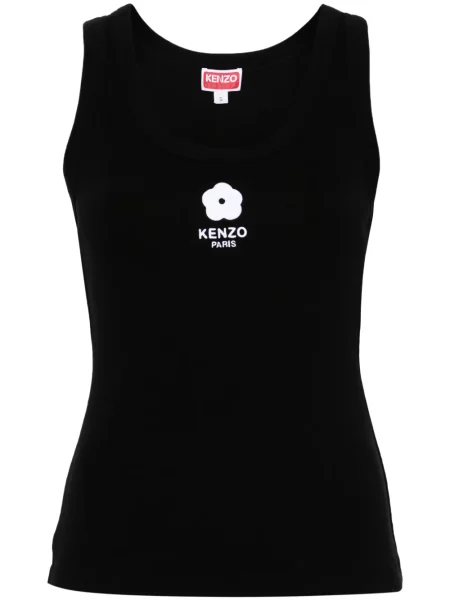 Top Kenzo cu model floral negru