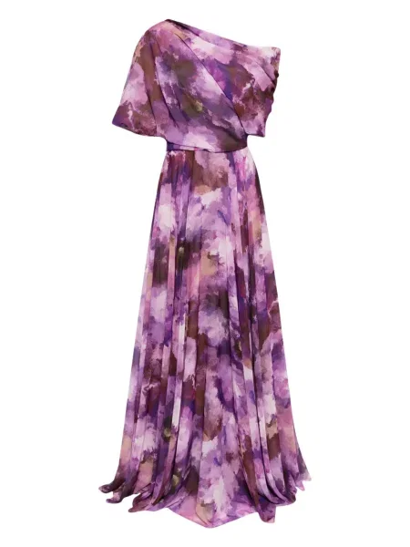 Rochie Amsale cu imagine violet