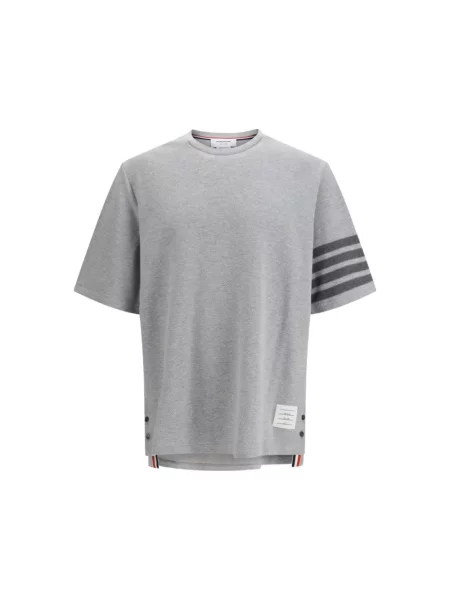 Koszulka polo Thom Browne szara