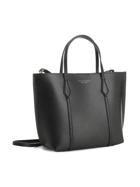 Shopperka Tory Burch skórzana czarna