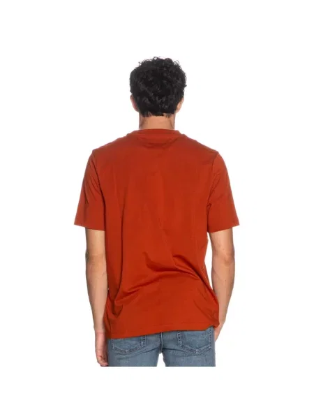 Tricou Tommy Hilfiger portocaliu