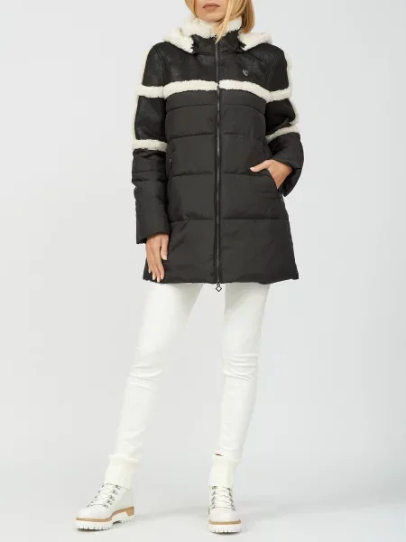 Куртка Ea7 Emporio Armani чорна