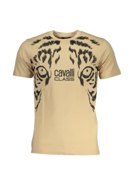 Tricou Cavalli Class cu imagine cu dungi de tigru