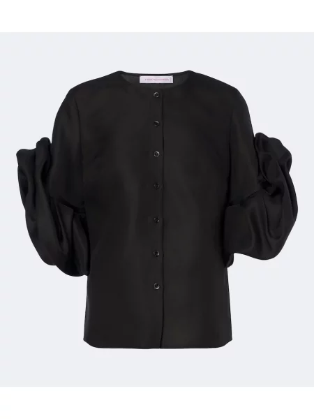 Top Carolina Herrera negru