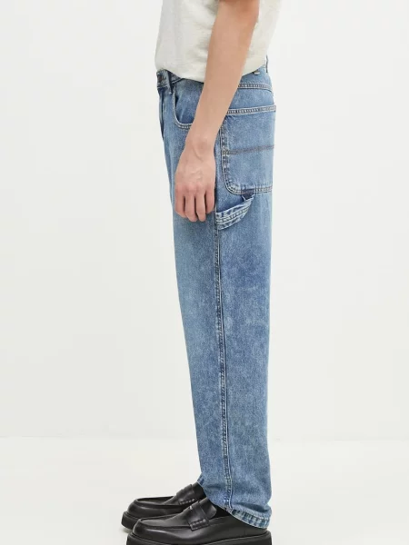 Dickies jeansy Garyville Denim Rinsed Blue W/ Fade niebieskie