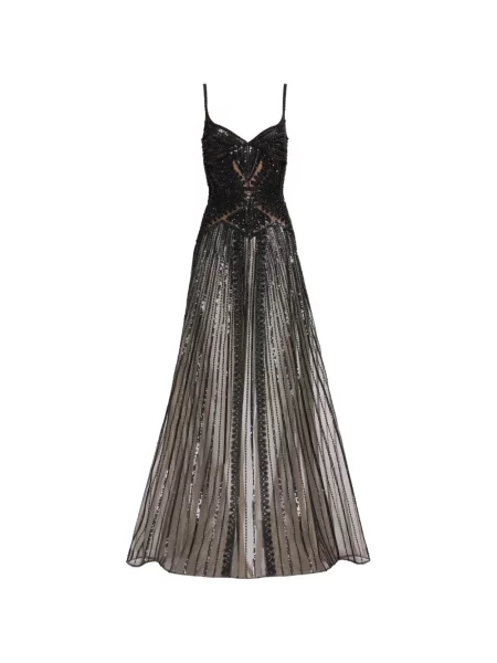 Rochie Elie Saab cu paiete negru