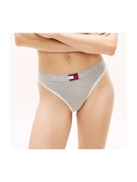 Nohavičky Tommy Hilfiger sivá