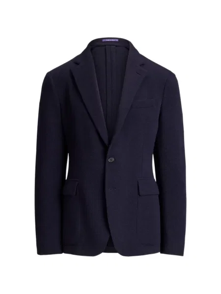 Sacou Ralph Lauren Purple Label tricotate albastru