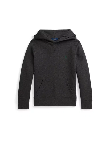 Dzianinowa bluza z kapturem Ralph Lauren z kapturem czarna