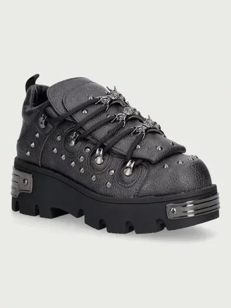 Koi Footwear Thurnax Chunky Hardware Trainers sneakers pentru femei negru