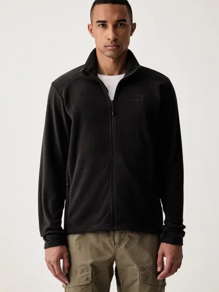 Hanorac din fleece Helly Hansen din fleece negru