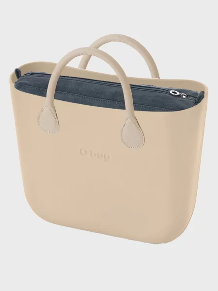 Классическая сумка O Bag бежевая