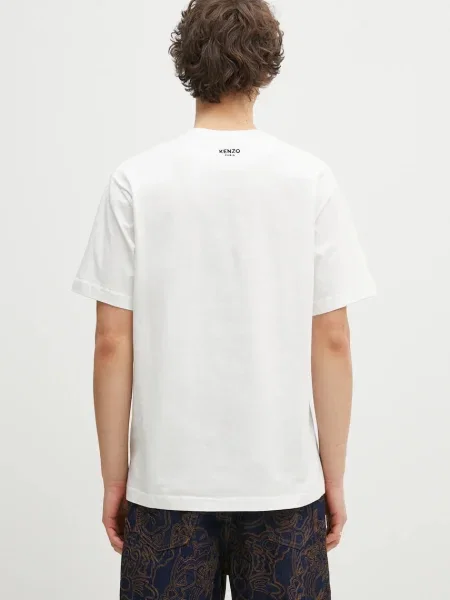 Kenzo tricou din Pop barbati cu imprimeu alb
