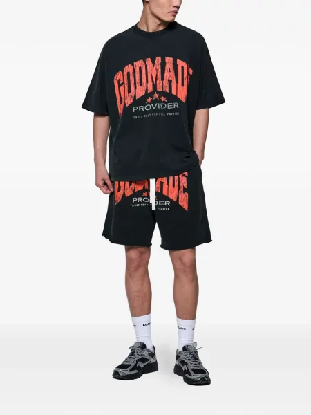 Шорти Godmade с принт черно