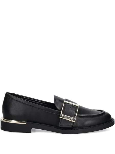 Pantofi loafer Dkny cu cataramă negru
