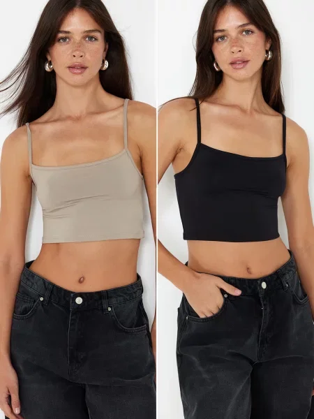 Polo Trendyol alb