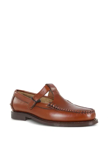 Pantofi loafer Hereu din piele maro