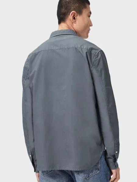 Рубашка Allsaints синяя