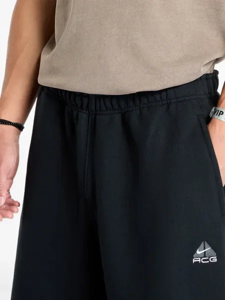 Top sport Nike din fleece plisat fără mâneci alb