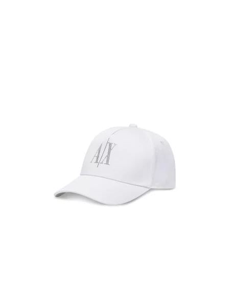 Kšiltovka Armani Exchange bílá