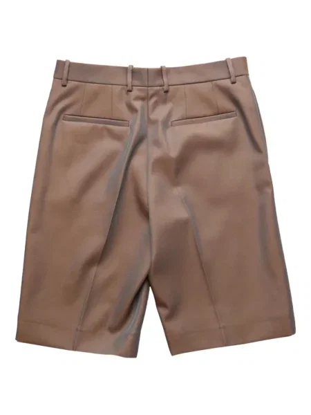 Pantaloni scurți Jil Sander maro