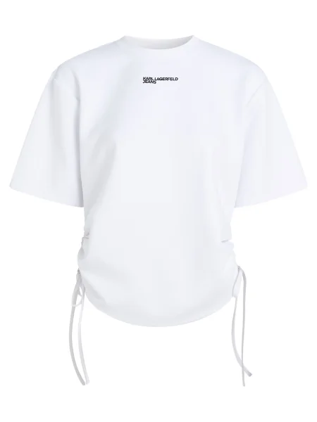 KARL LAGERFELD JEANS Tricou negru alb