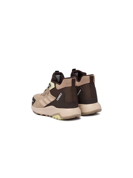 Turistiniai batai adidas Terrex Anylander Leather Mid Climaproof Hiking Shoes ruda