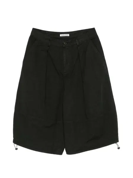 Pantaloni scurți Ymc plisate negru