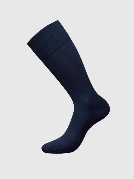 Zd ZERO DEFECTS Șosete Soy fiber bleumarin
