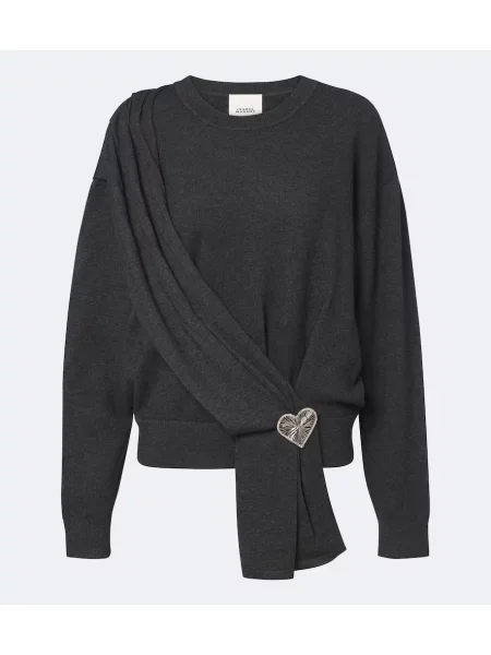 Pulover Isabel Marant gri