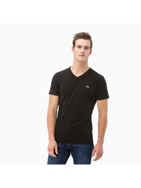 LACOSTE Póló fekete