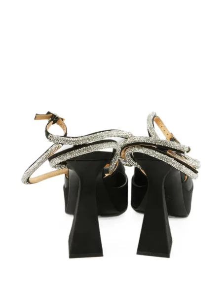 Sandale Mach & Mach cu funde negru