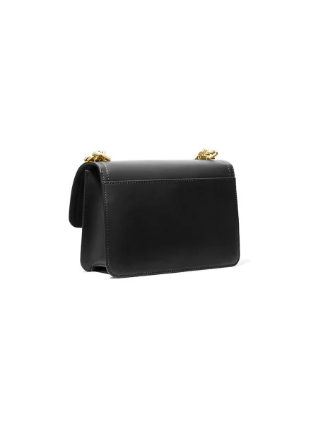 Michael Kors De piele geantă poștaș HEATHER negru