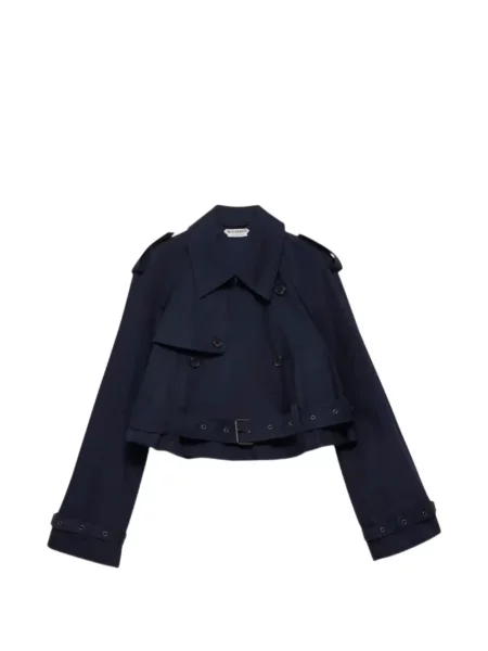 Cu centură decupat geacă parka Jw Anderson albastru