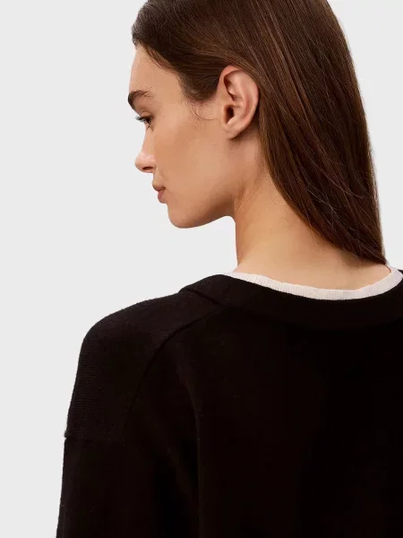 Шерстяной свитер Calvin Klein Jeans черный