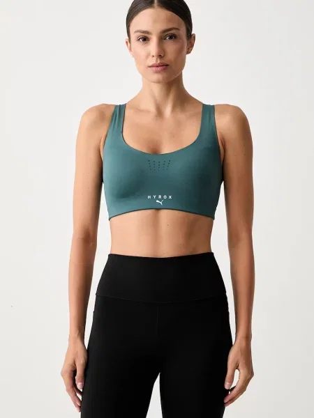 Puma športová podprsenka HYROX zelená