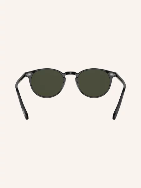 Oliver Peoples Okulary Przeciwsłoneczne Riley Sun schwarz czarne