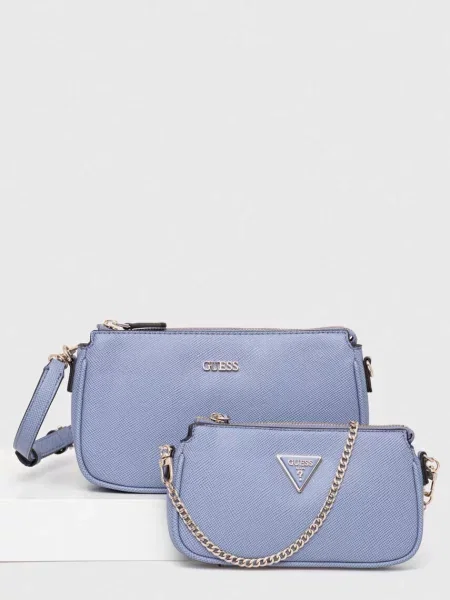 Чанта Guess лилаво виолетово