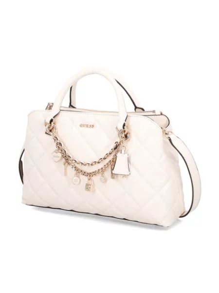 LIBBY 2 COMP SATCHEL bílá