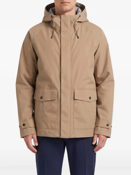 Parka Save The Duck s kapucí hnědá