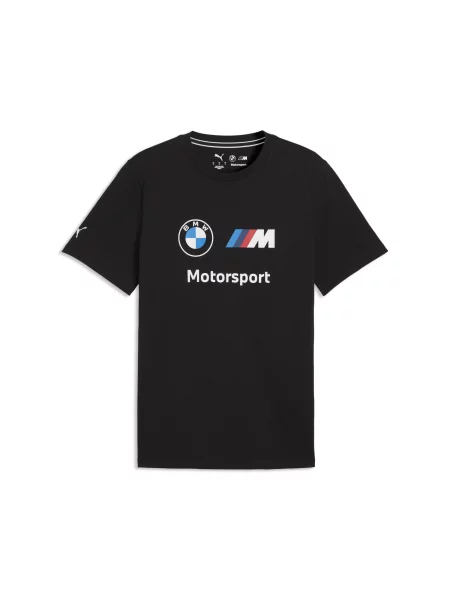 PUMA koszulka BMW M MOTORSPORT Essentials Akcesoria S czarny